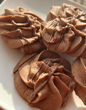Load image into Gallery viewer, Fresh Baked Chocolate Butter Cookies with Chocolate drizzle 3 Dozens