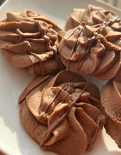 Load image into Gallery viewer, Fresh Baked Chocolate Butter Cookies with Chocolate drizzle 3 Dozens
